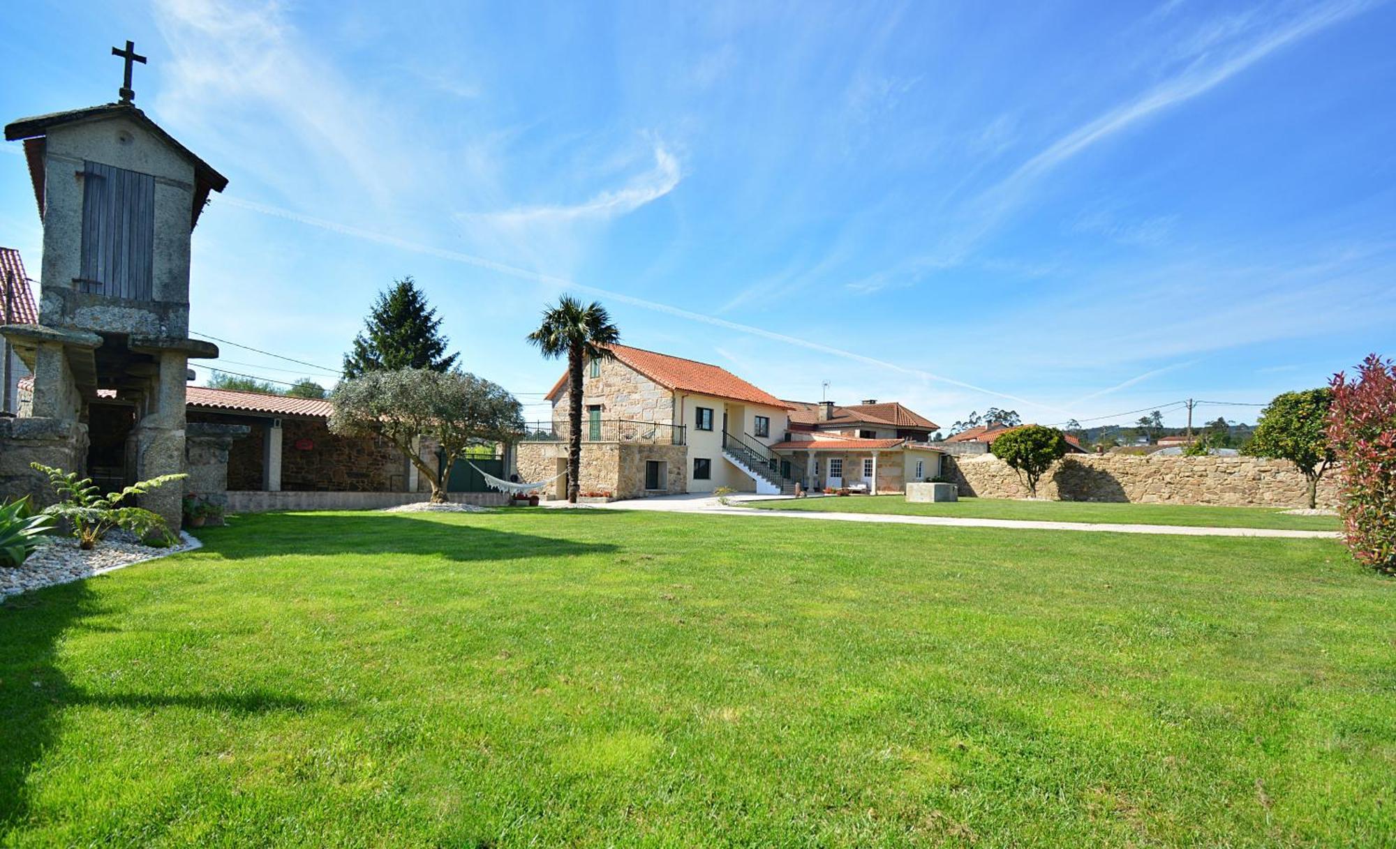 Willa Galihost - Casa Con Enorme Jardin En Cambados Zewnętrze zdjęcie