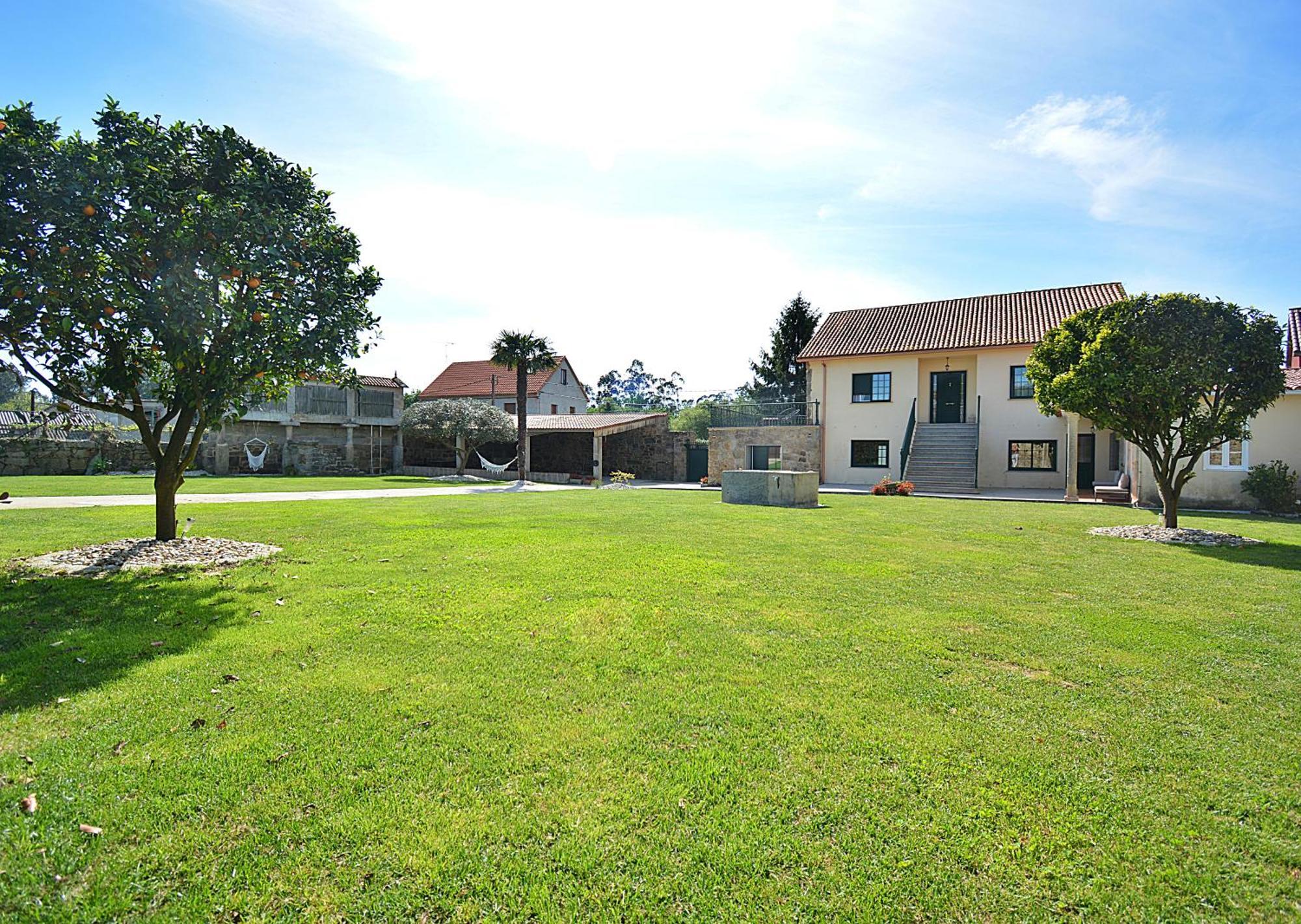 Willa Galihost - Casa Con Enorme Jardin En Cambados Zewnętrze zdjęcie