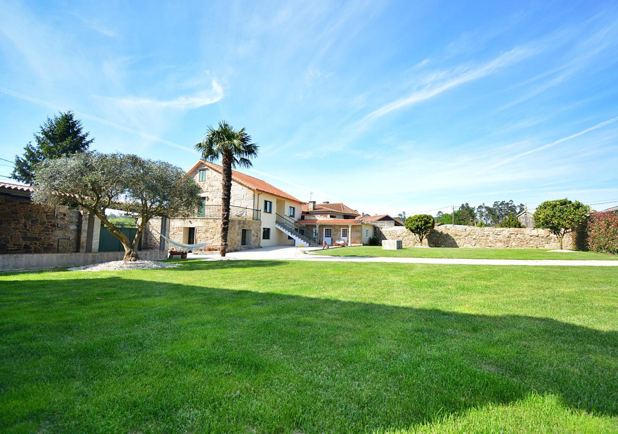 Willa Galihost - Casa Con Enorme Jardin En Cambados Zewnętrze zdjęcie