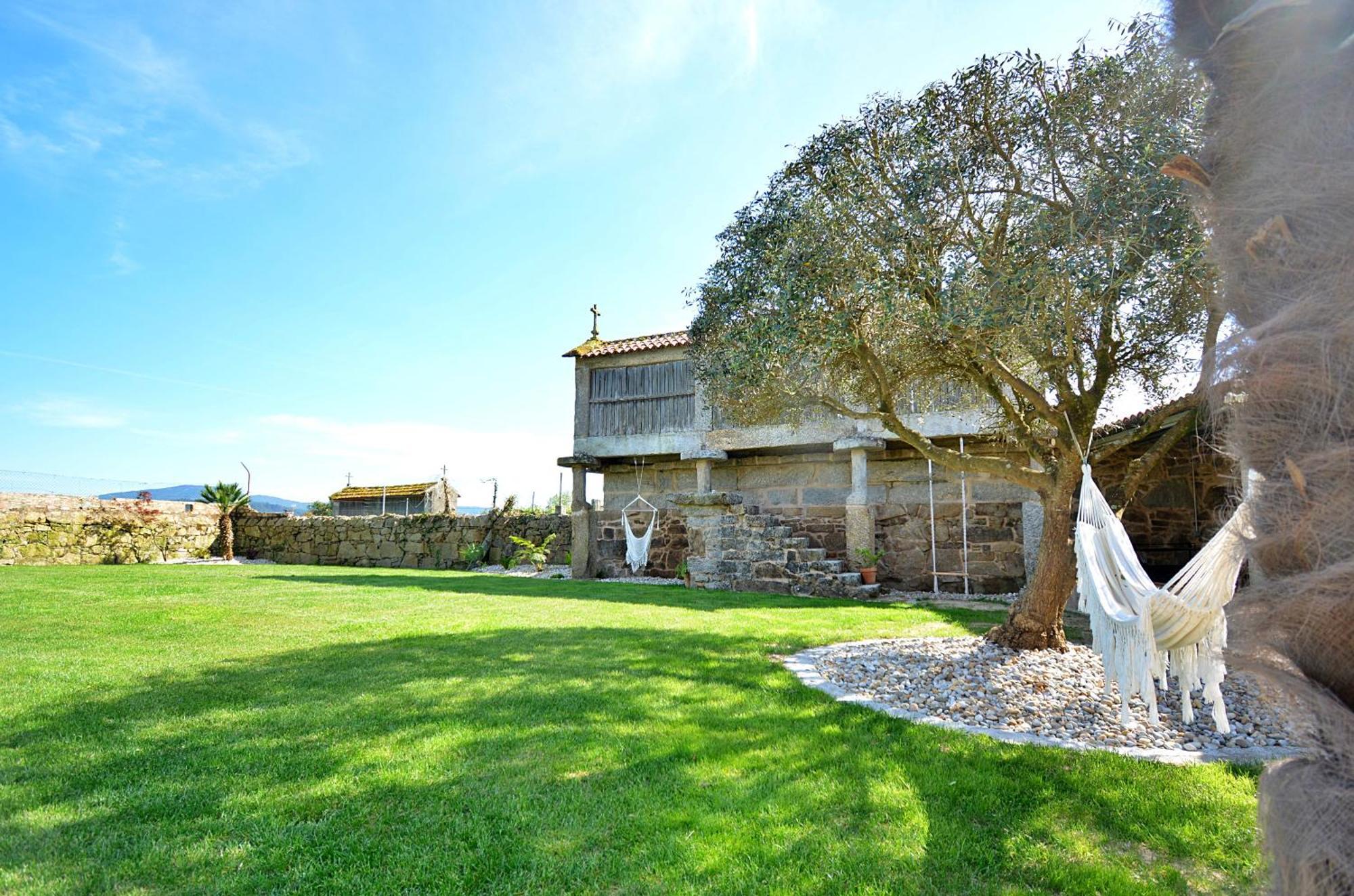 Willa Galihost - Casa Con Enorme Jardin En Cambados Zewnętrze zdjęcie